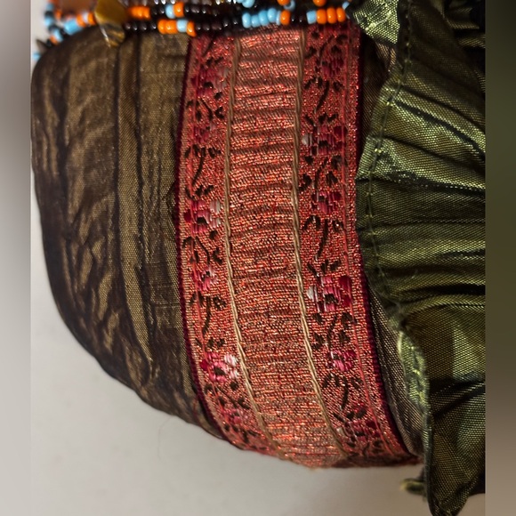 RARE, VINTAGE, NEW Mary Frances “Ember Oracle” Beaded Handbag - Picture 9 of 15